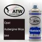 Preview: Opel, Aubergine Mica, 544: 400ml Sprühdose, von ATW Autoteile West.